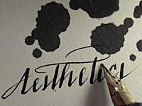 万年筆で文字を書く。ただそれだけなのに美しいビデオ。ナミキ ファルコン