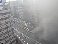 本日の渋谷線大炎上の動画まとめ。一般の人たちが撮影したビデオ。煙すごい