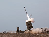 空襲警報！命中率9割超。ハマスからのロケット弾を撃ち落とすイスラエルのアイアンドームが仕事をしている様子