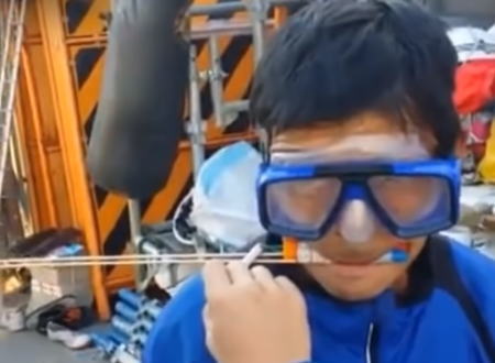 これは炎上確実。名古屋のDQNが老人に花火を銜えさせて口で爆破する動画をうｐ。