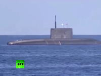 ロシアさんシリアラッカのイスラム国に潜水艦ロストフナドヌーから巡航ミサイルを発射する。