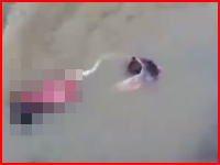 これ結構衝撃的なビデオ。汚い川に捨てられた胎児が撮影される。（注意）