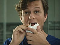 同時に全ての歯を磨けるマウスピースタイプの電動歯ブラシが登場したらしい。