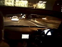 S2000で阪神高速1号環状線を暴走する走り屋のビデオ。これはひどい。