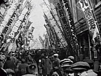 100年前の東京はこんな感じだったという貴重な映像。（速度補正）