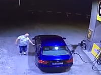 やべえ。ガソリンスタンドで給油口のノズルを外し忘れた車が大事故を起こす。