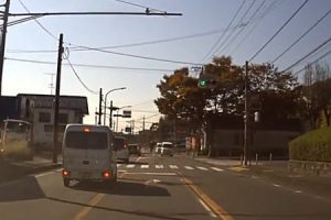 神奈川県でうっそだろという事故が目撃される。ノールックで飛び出して車に体当たりする女性。
