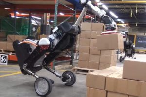 ボストン・ダイナミクスが倉庫内軽作業用のロボット「ハンドル」の動画を公開。