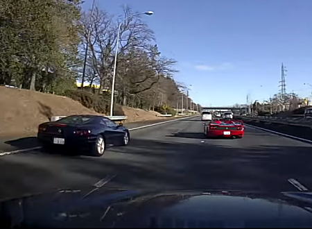 【続報】東北道で他のフェラーリを事故らせたF50の会社役員を逮捕。