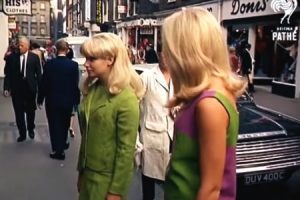 1967年のロンドンの待ちを行く人々を撮影したフィルムがみんなオシャレで驚く。