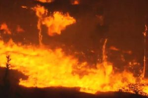 韓国北東部でいま起きている山火事の映像がヤバい。すっごい燃えている（ライブあり）