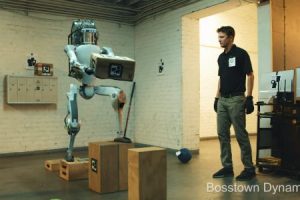 ボストンダイナミクスの新型ロボットがどんなに虐められても必死に荷物を運び続けるという動画が人気に。