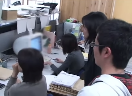 放火される前の京都アニメーション第1スタジオの内部を撮影した貴重な映像。