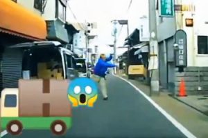 中身が心配。京都市伏見区でamazonの段ボールをめっちゃ投げる配達員が撮影される。