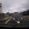 福井県にて、よそ見運転でセンターラインを越えた車と”正面衝突”するあわや死亡事故なドラレコ映像