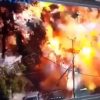 【衝撃】シリアで４０人以上が死亡　燃料トラックを爆弾で爆発させるテロの瞬間を捉えた映像