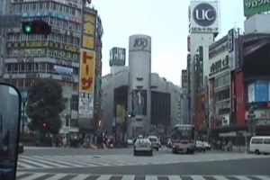1997年3月渋谷駅〜東急本店のドラレコ映像　街並みは変わらないけど人と車に変化が・・・