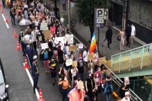 東京・渋谷でも行われたBlack Lives Matter運動がこちら　意外と多くの人が行進する