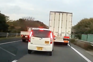 【車載】神戸淡路鳴門道で久々に見たレベルのひどい煽り運転が撮影される。