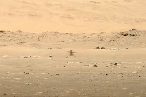 【動画】NASAのヘリコプター、火星での離着陸に成功する。