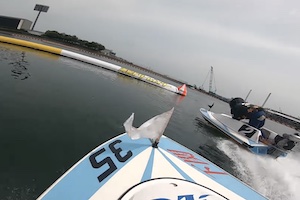 【下関競艇】ボートレーサー視点で見る大迫力のレース風景。