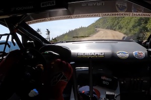 862馬力のWRX STIで山を攻めるトラビス・パストラーナの車載映像。