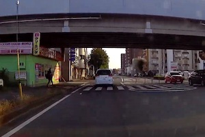 【群馬】これは不運？前橋の横断歩行者妨害の取り締まりがきびしーっ！動画。