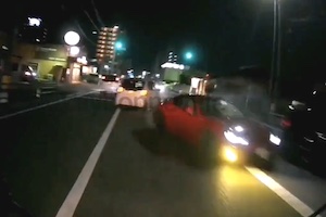 【福岡】これは怖い。バイク乗りの目の前で起きた大事故の瞬間。