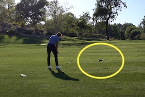 【動画】ゴルフボールをドローンで追いかける撮影で奇跡が起きる。