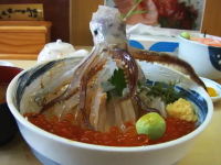 北海道の活きが良すぎる海鮮丼が海外で話題に。逃げ出そうとする食材ｗ