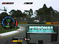 F1で今年から導入された可変リアウイングのパカパカ動画。F1オーストラリアGP