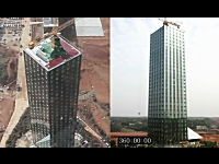 中国すごい。30階建てのビルディングをわずか15日間で完成させる。驚いた