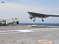 例のステルス無人機「X-47B」が空母への着艦に成功。もうアメリカさんには絶対に敵わない。