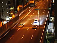 大阪環状線の走り屋たちがパトカーを煽ってるｗｗｗしかも最近の映像ｗｗｗｗ