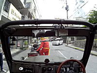 これが沖縄流。バイクで車を牽引してみた動画。つかそこに結ぶのかよｗｗｗ