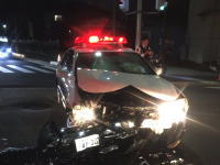 パトカーが目の前で事故った動画ｗｗｗｗ埼玉県草加市で起きたパトカーと乗用車の事故の瞬間がアップされる。