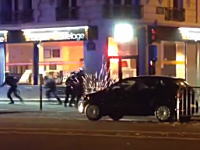【パリテロ】警官と犯行グループの銃撃戦の様子がカメラに記録されていた動画。