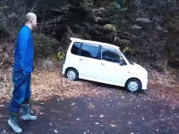 ジムニーで林道ドライブ中に練炭自殺の車両を発見してしまった記録動画。