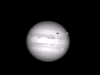 アマチュアの天文カメラマンが木星に小惑星が衝突する瞬間の撮影に成功する。