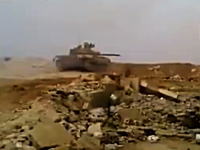 これは神回避？敵の対戦車誘導ミサイルをギリギリで避けたT-72（戦車）のビデオ。