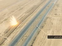 とんでもない威力。ISISの自爆攻撃をドローンで空撮したビデオ。