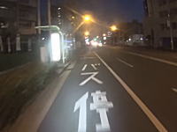 大阪市東淀川区で起きた自転車ひき逃げ事件の車載ビデオ。情報提供のお願い。