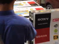 偽装。サムスンの液晶テレビをソニーのBRAVIAとして販売する方法(´･_･`)