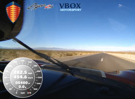 時速400km/hオーバーの世界。ケーニグセグ・アゲーラRSが457km/hを記録。早すぎワロタ。