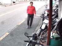 バイクはこうして盗まれる。豊中のバイク販売店からヤマハDT230（ランツァ）が盗まれる一部始終