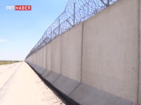 トルコがシリアとの国境沿いに長さ564キロメートルもの防護壁を完成させる。