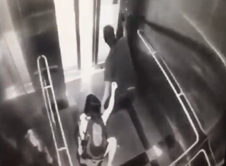 密室で狙われた女性。エレベーター強盗の防犯カメラの映像がこわすぎる。