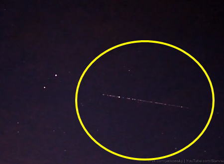 スペースXが打ち上げた衛星群が夜空を横切る様子が地上から撮影されて話題に。