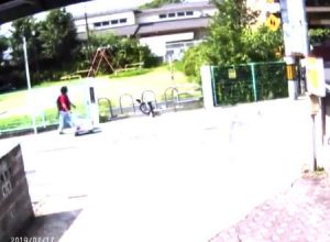 【京アニ放火】事件前日に撮られた青葉容疑者とみられる男の動画。
