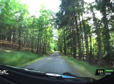 すごいコントロール。林道ラリーで異次元の走りを魅せたグリャジン/フェドロフ組の車載ビデオ。シュコダ・ファビアR5